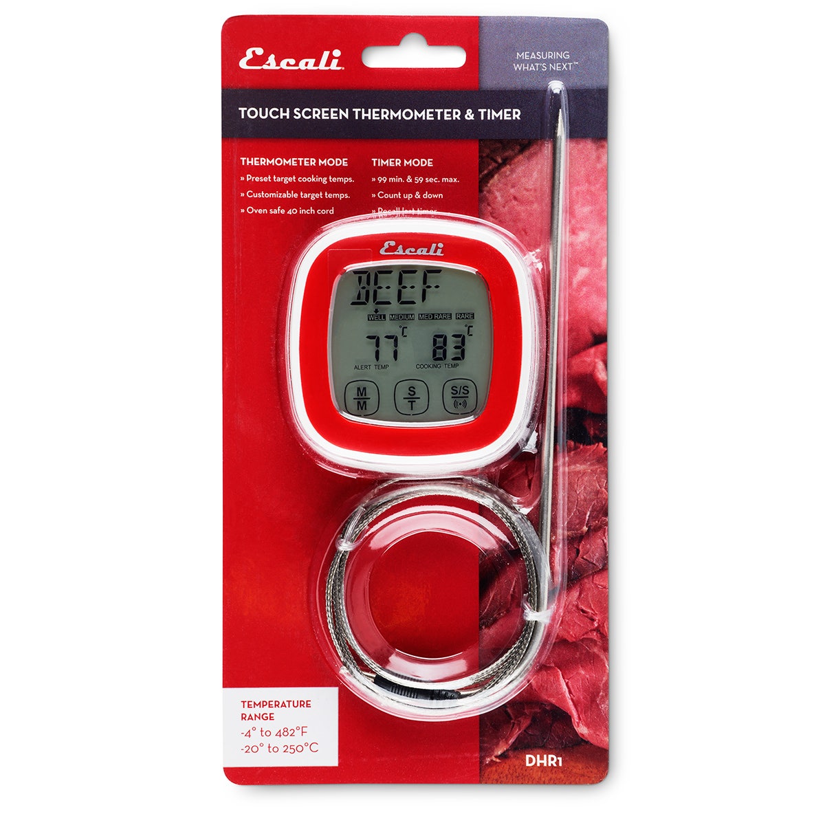 WA35474-Touch Screen Thermometer and Timer