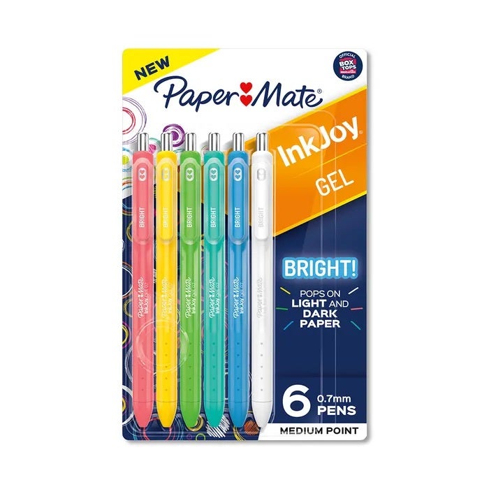 X0000NE20711-PaperMate® InkJoy® Bright Gel Pens - Multicolored Bright