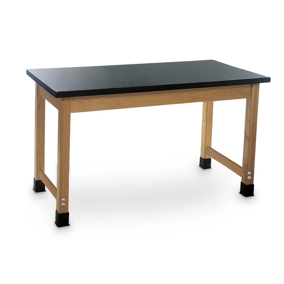 X0000Z15587-Oak Student Table w/Solid Epoxy Resin Top