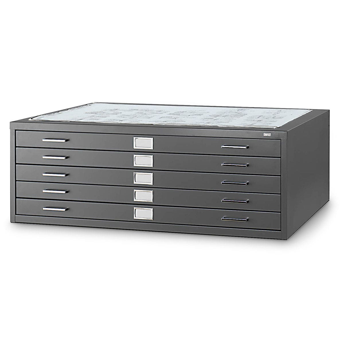 X0000Z20437-5-Drawer Steel Flat File