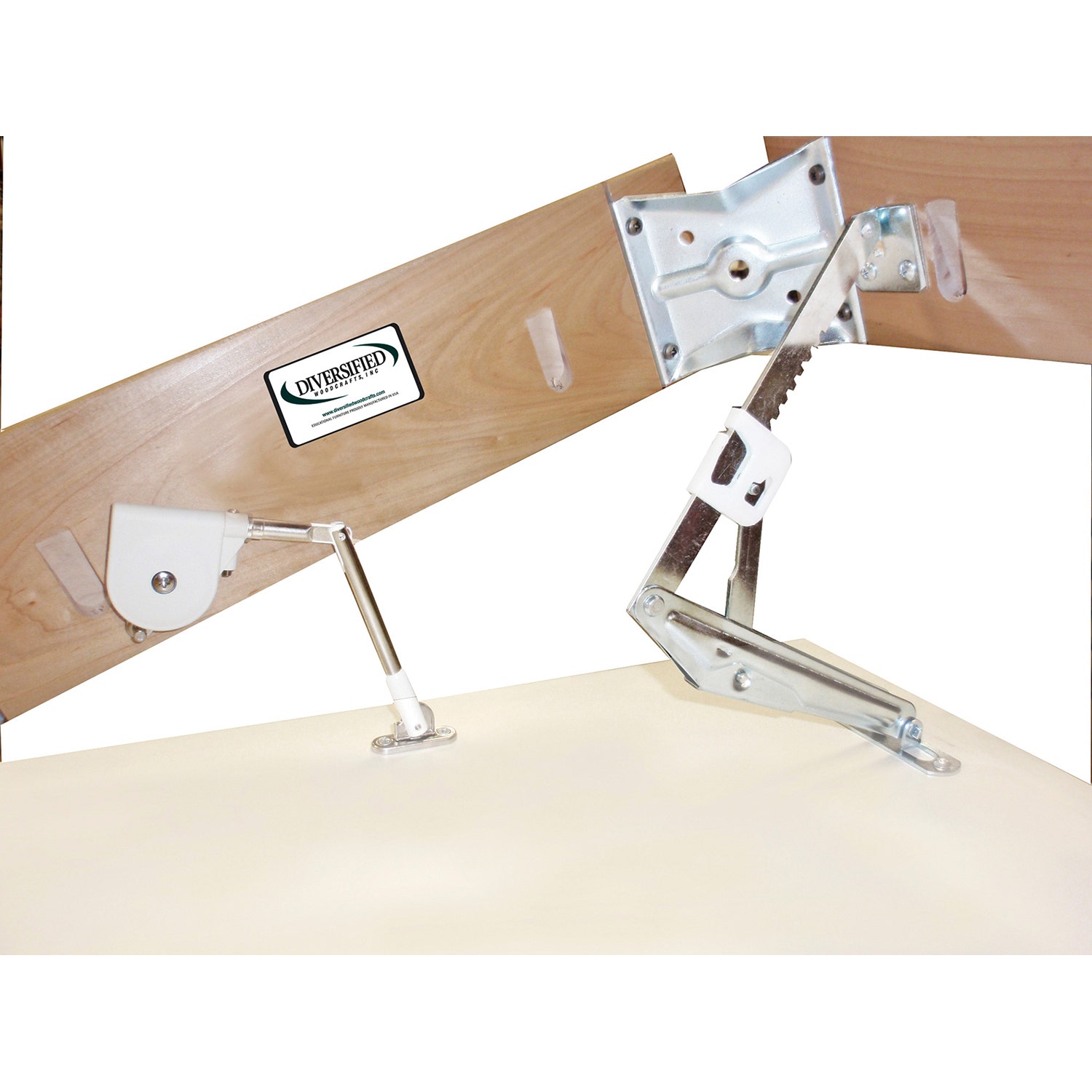 Z20699-Diversified Woodcrafts Drafting/Art Table - 30 in. H with Two-Piece Adjustable Top