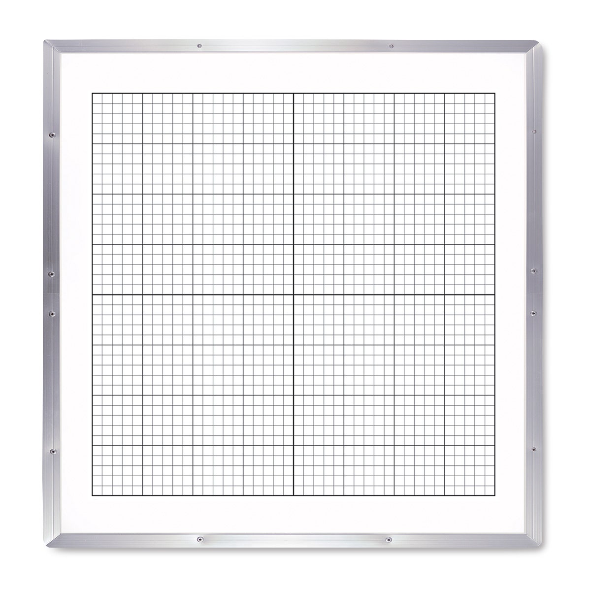 Z30935-Double-Sided 4-ft. x 4-ft. Write & Wipe Coordinate Board