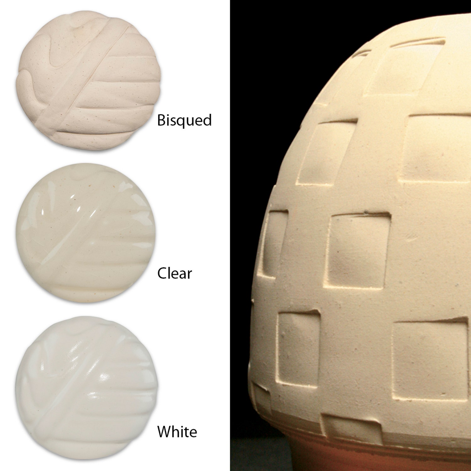 Z41541-AMACO® No. 38 White Stoneware Clay - 20 or more 50-lb. Cartons