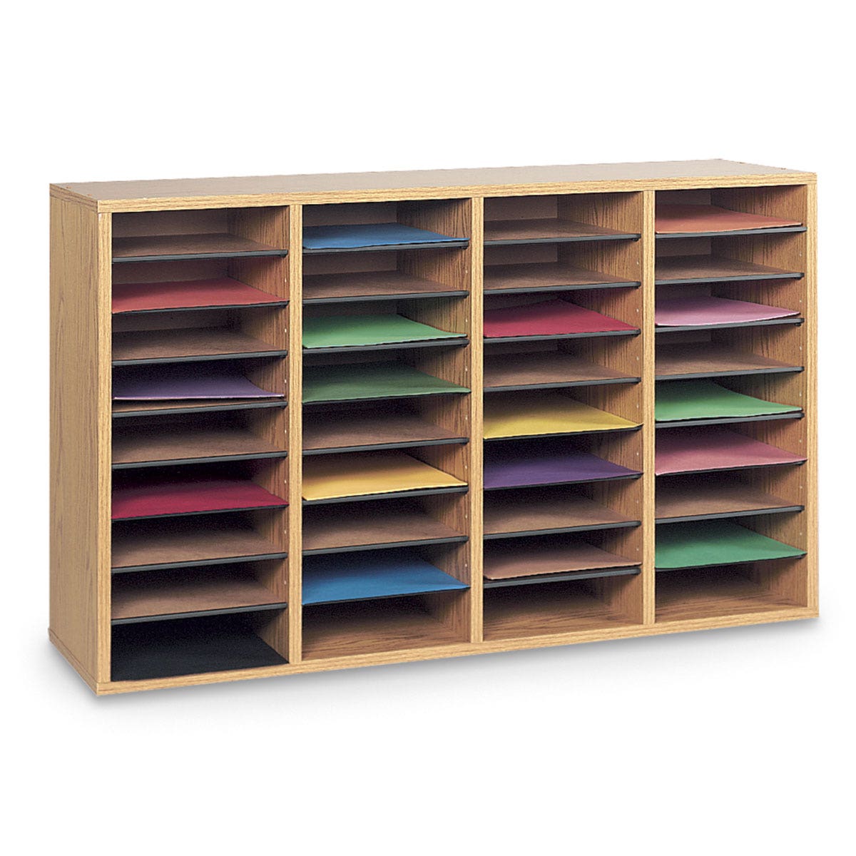 Z42409-Construction Paper Storage/Organizer - 36 Compartments