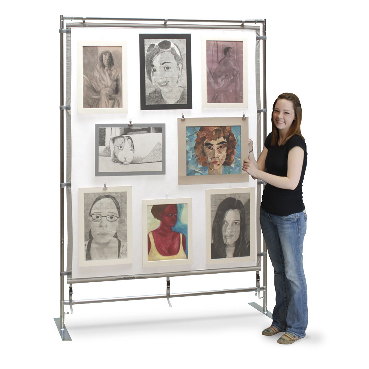 X0000Z45626-Freestanding Mesh Panel