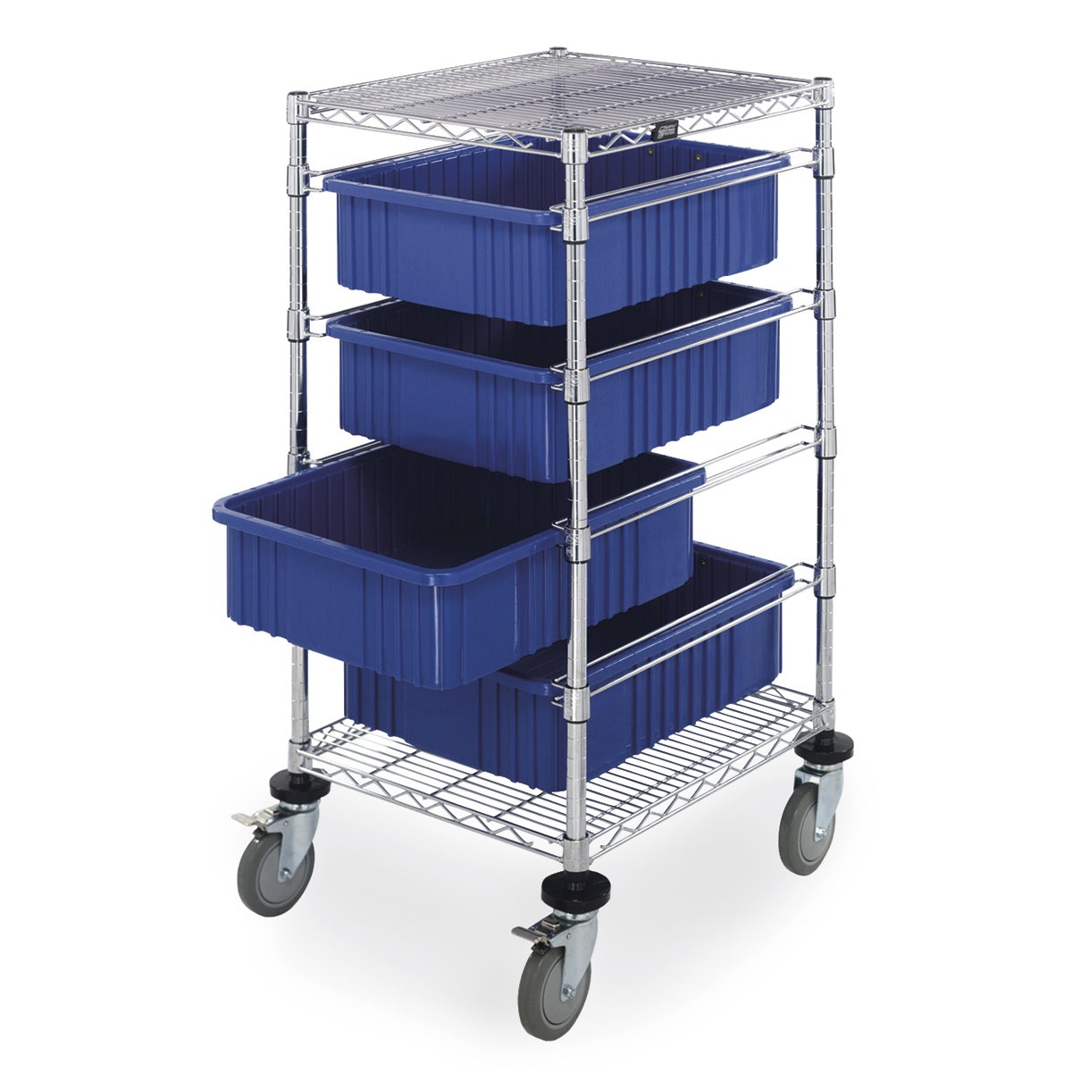 Z45663-Bin Cart with 4 Bins
