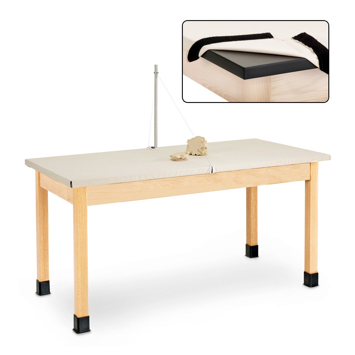 Z47320-Clay Wedging Table - 60 in. W x 30 in. D x 30 in. H