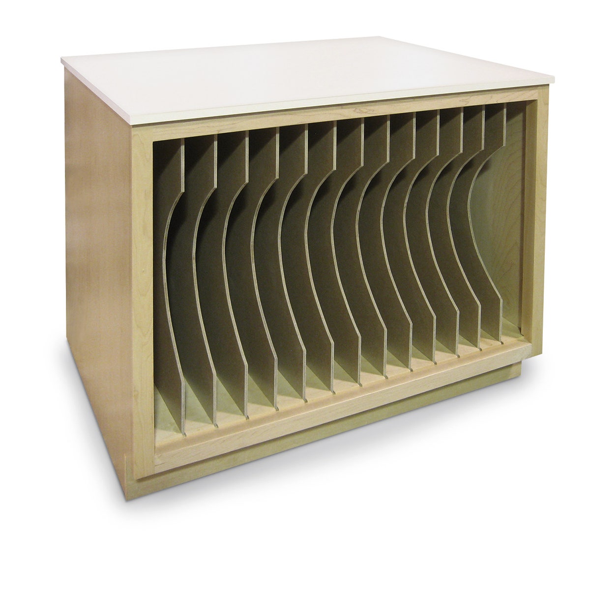 Z48292-Hann, Art Portfolio Storage Cabinet - 39 in. W x 30 in. D x 33 in. H