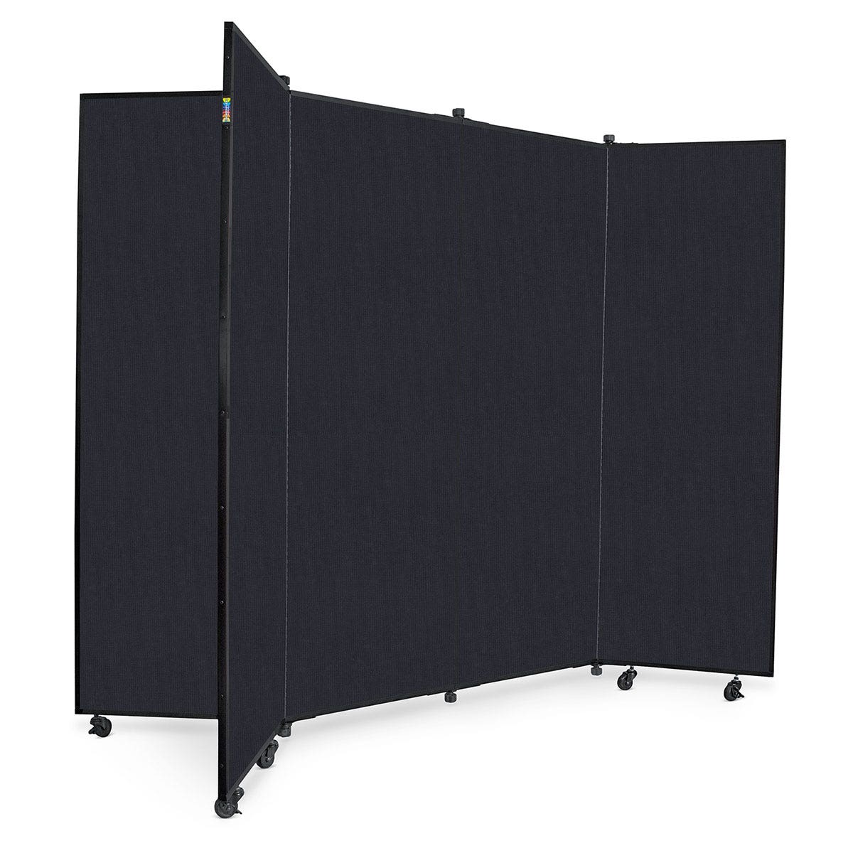 Z48592(A)-Six-Wing Portable Display Tower - 5 ft. 9 in. H - Charcoal