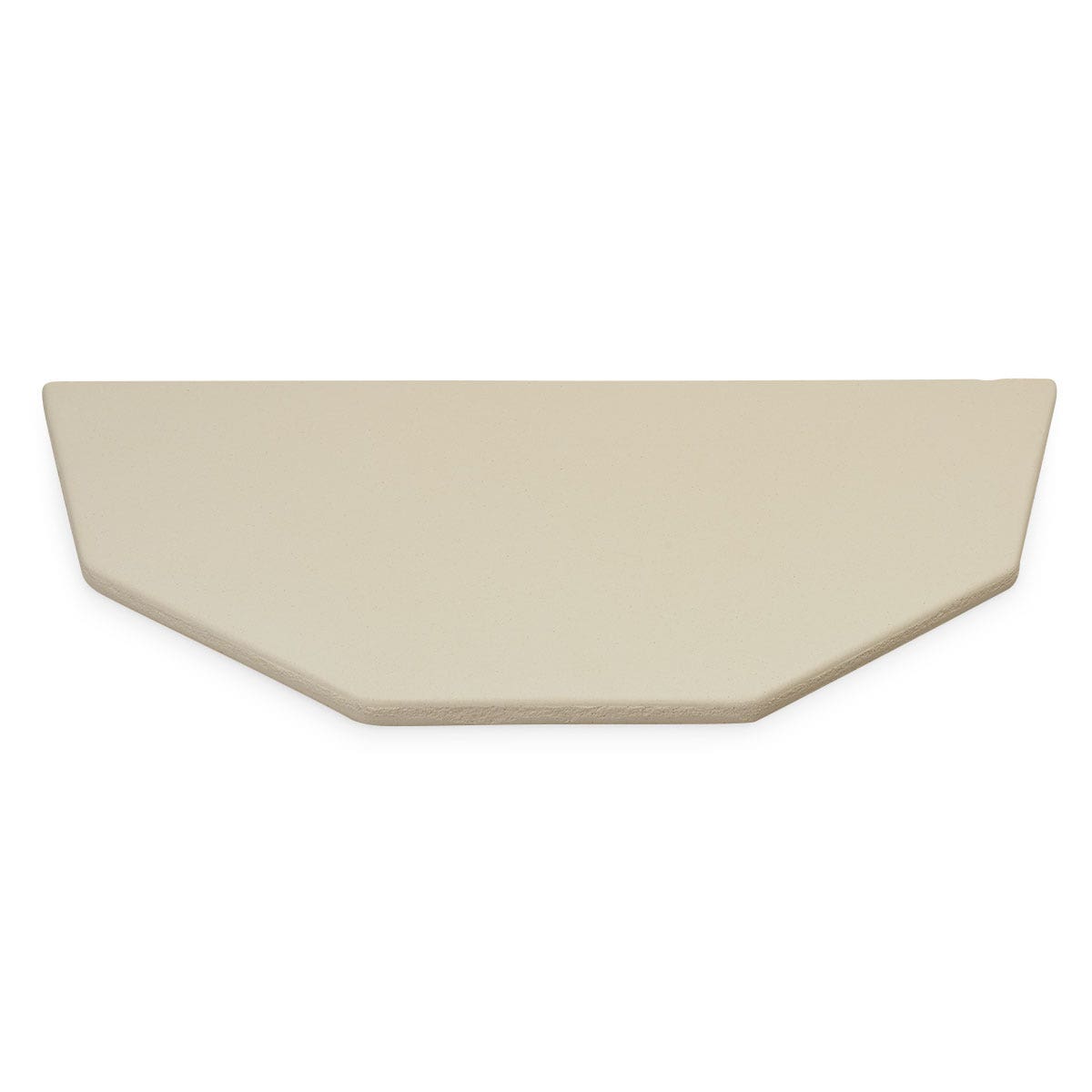 Z51193-SKUTT Kiln Half Shelf for Model 1027-3 - 9-7/8 in. x 20 in. x 5/8 in. Half Decagon