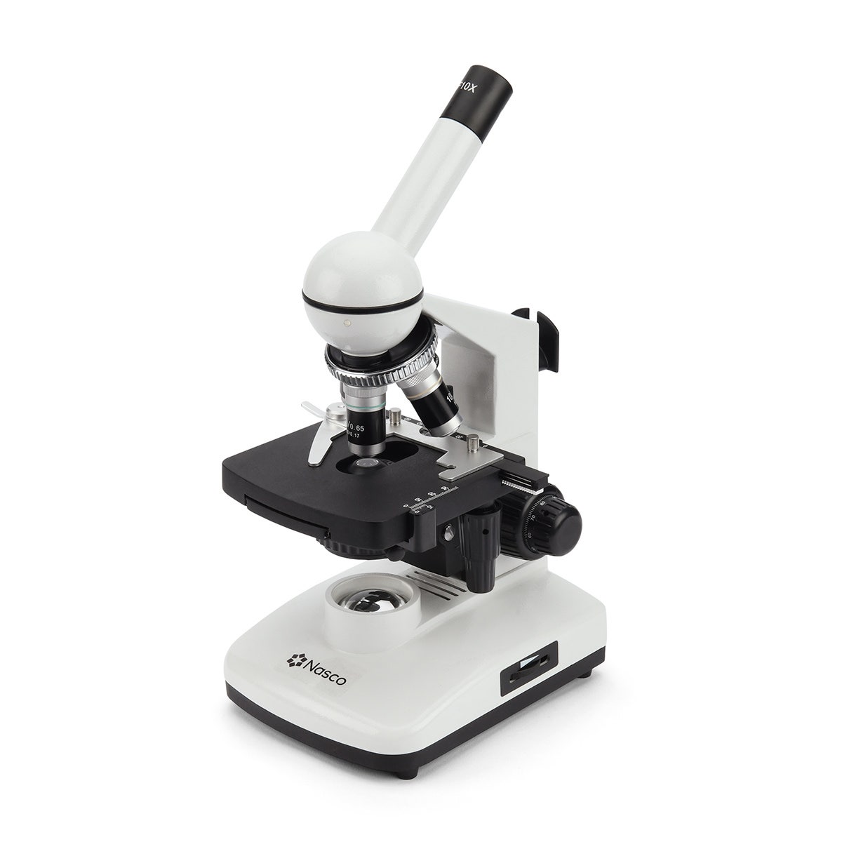 Z51281-Middle School Full-Feature Student Microscope - Monocular, LED Cordless - 220V