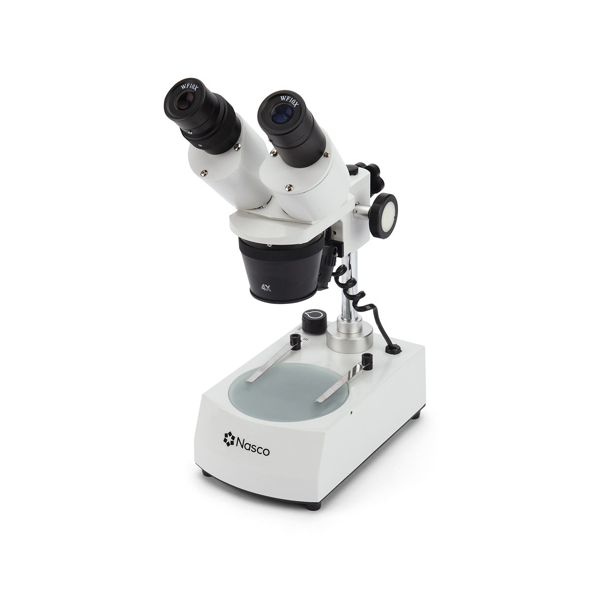 Z51282-Tri-Power Stereo Microscope: 10X Widefield Eyepiece, 20X, 30X, 40X Magnification, LED Cordless Rechargeable - 220V