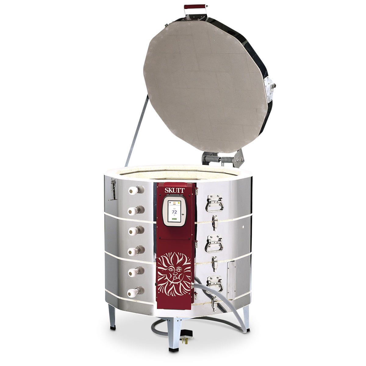 Z51506-SKUTT Ceramic Kiln with Touchscreen Controller - Model KMT-1227-PK - with 3 in. Firebrick - 240V 1 Phase