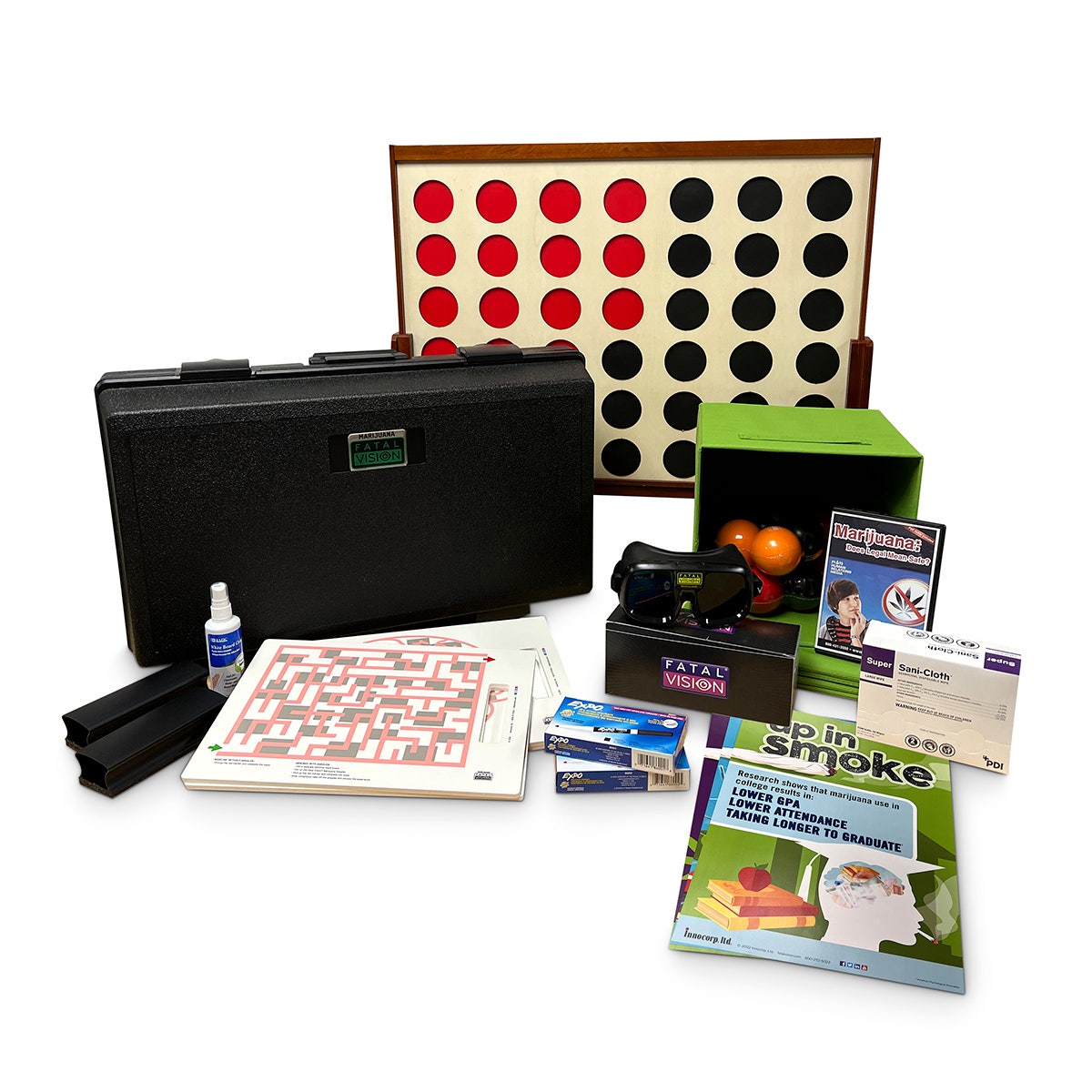 Z51561-Fatal Vision&reg; THC Simulation Experience &reg; Campaign Kit with 6 Pairs of Goggles