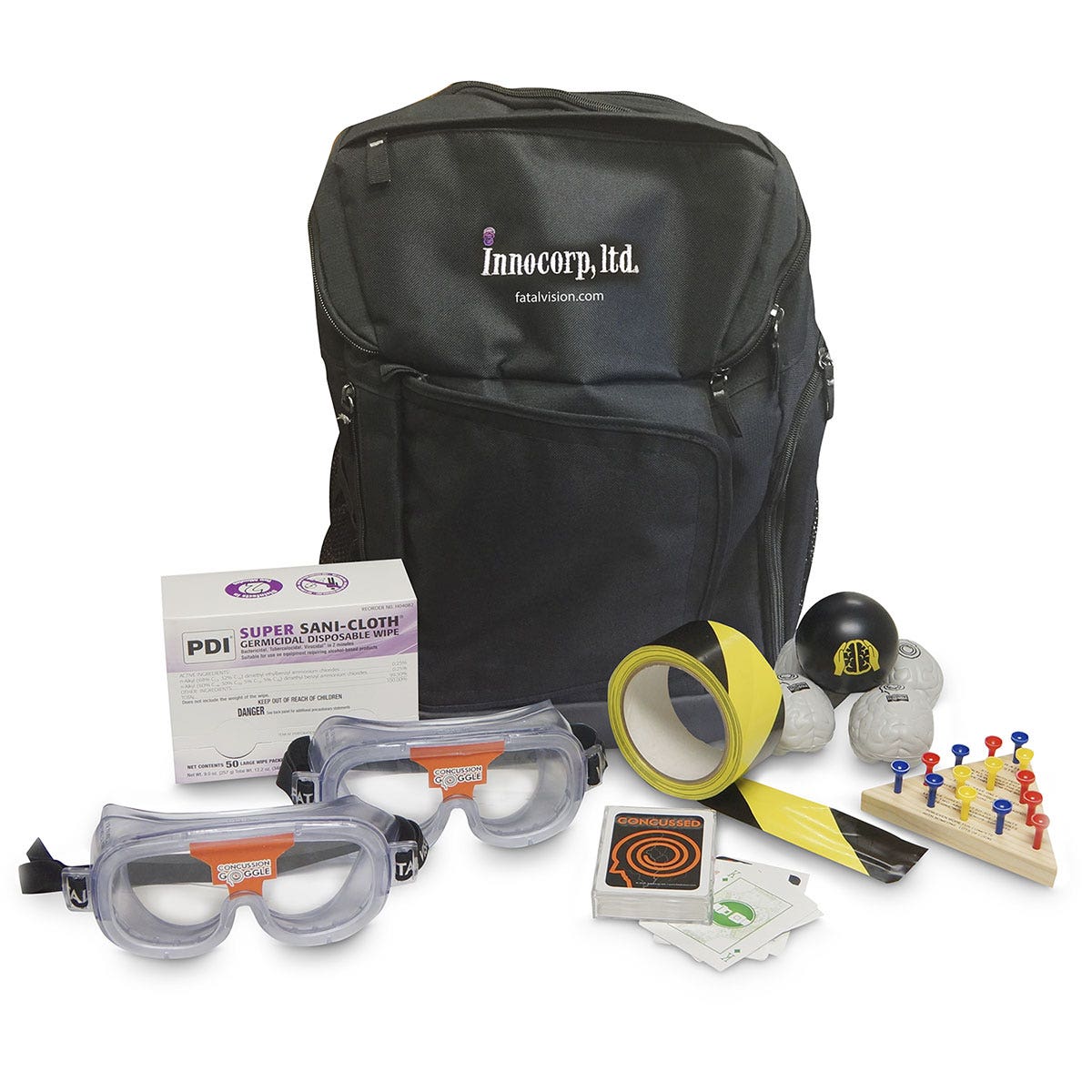 Z51574-Fatal Vision&reg; Concussion Simulation Goggles - Program Kit