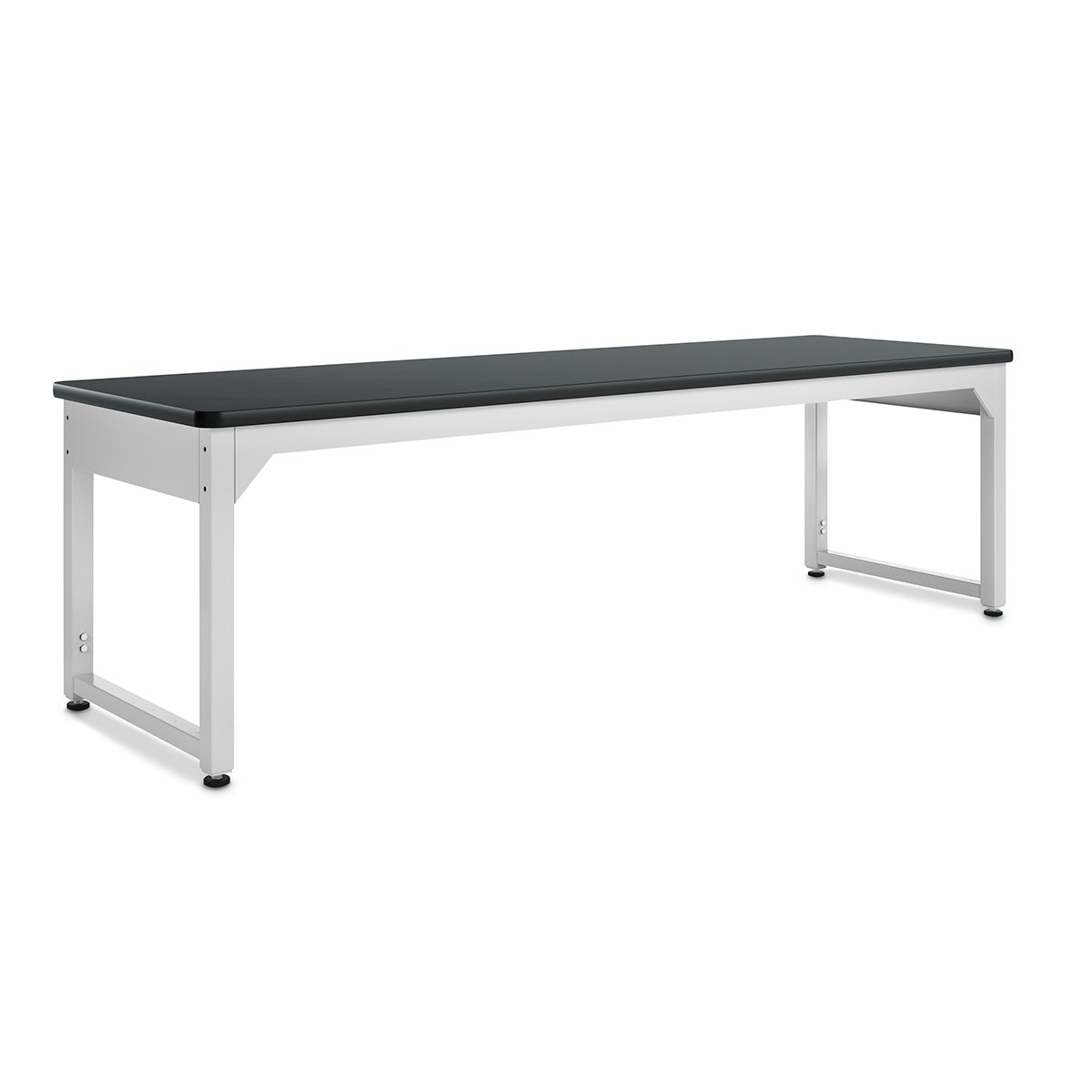 Z51705-Adjustable Metal Tables - 96 in. W Natural Birch Plastic Laminate Top